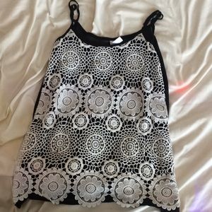 Laced tank top